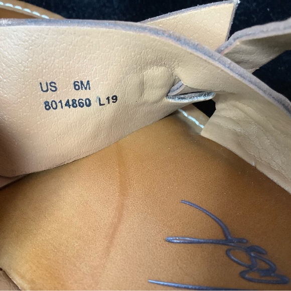 Patrica Nash Natural Fidella Sandals Size 6 - Picture 6 of 7